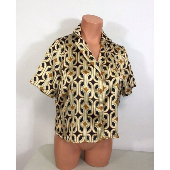 Bailey 44 Retro Blouse Top Womens Medium - Picture 1 of 7